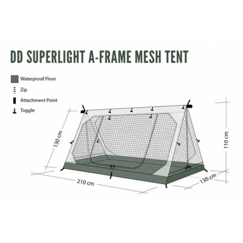 Cort DD SuperLight - A Frame-panza anti insecte - IHAAI01