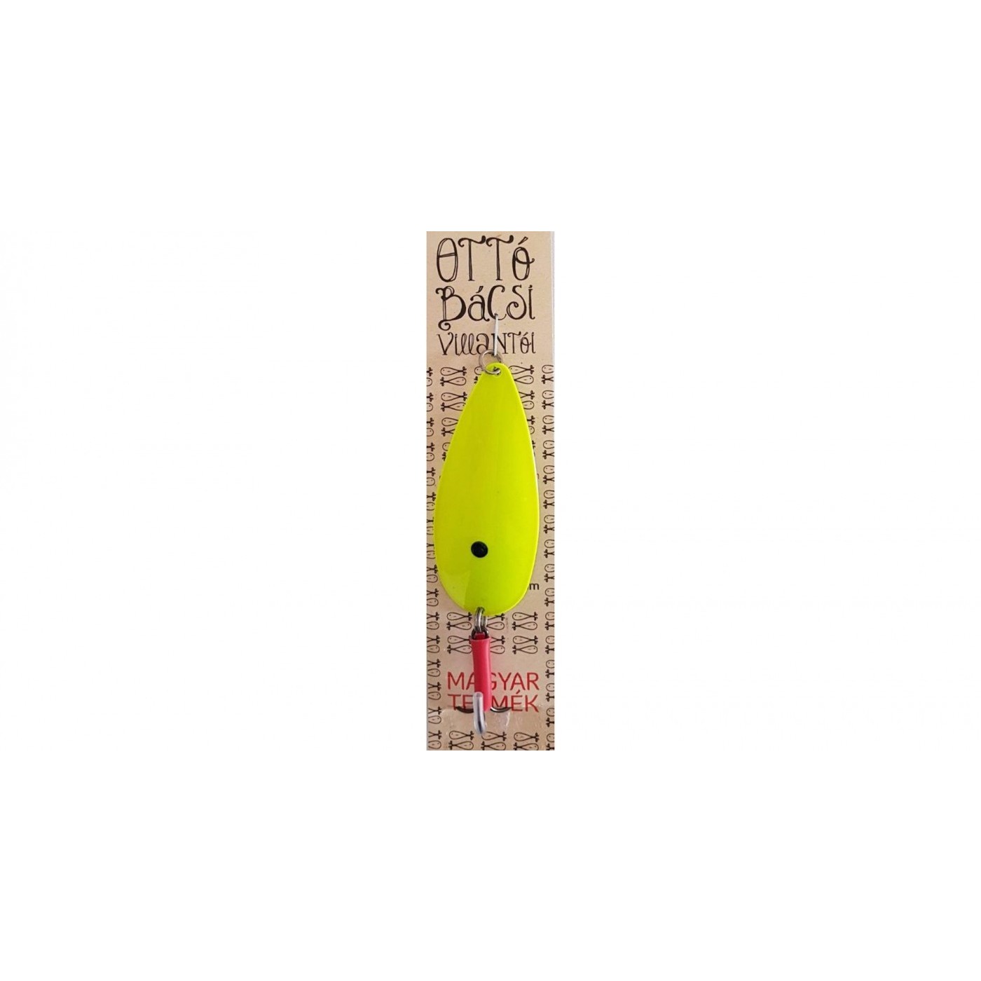LINGURA OSCILANTA OTTO BACSI LUTRA 7.8CM 11G FLUO YELLOW - LU UO00211014 LINGURA OSCILANTA OTTO BACSI LUTRA 7.8CM 11G FLUO YELLOW - LU UO00211014