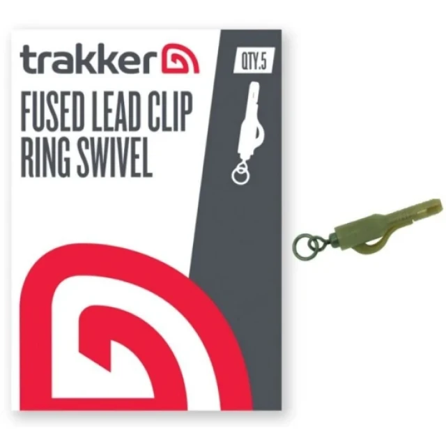 Trakker Fused Lead Clip (Ring Swivel) - 228252
