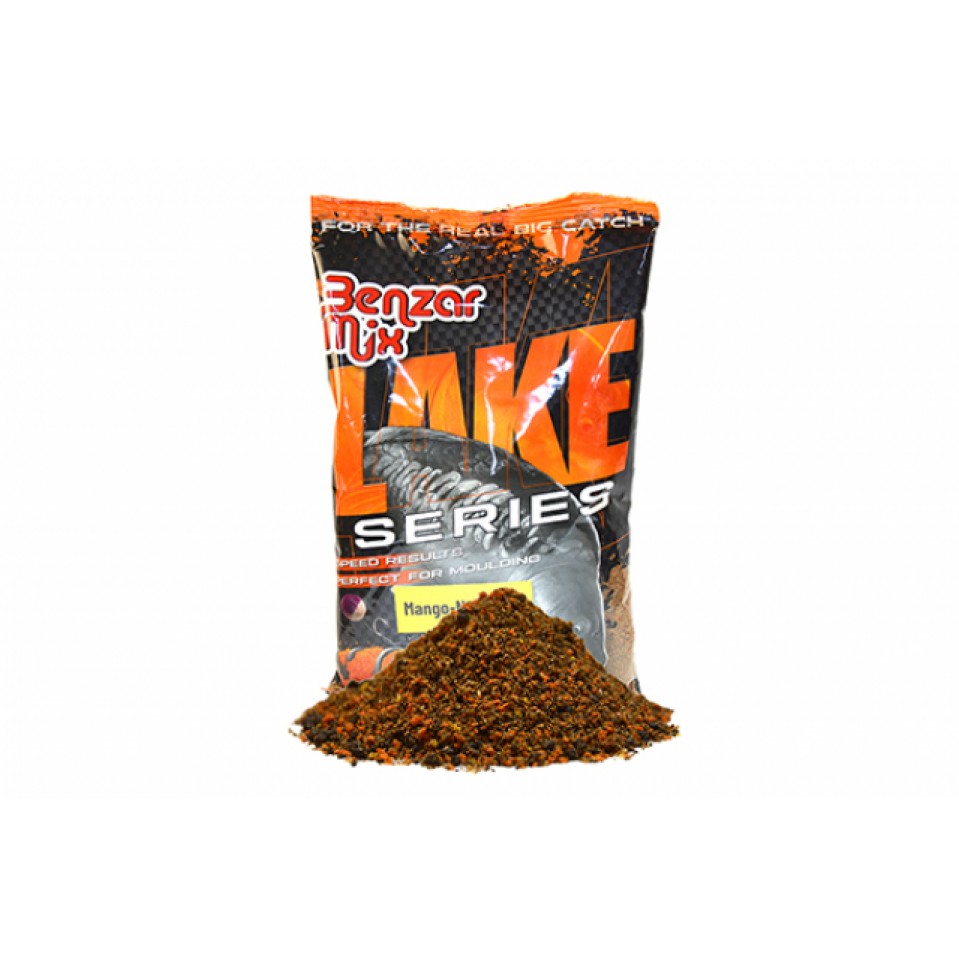 BENZAR MIX LAKE SERIES GROUNDBAIT 800 GR - MANGO N BUTYRIC - 98134092