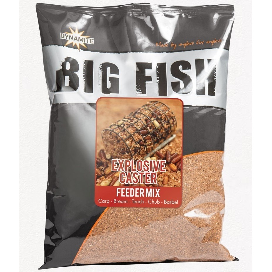 Groundbait Dynamite Baits Big Fish Feed, Explosive Caster Feeder Formula, 1.8kg - DY1475 Groundbait Dynamite Baits Big Fish Feed, Explosive Caster Feeder Formula, 1.8kg - DY1475