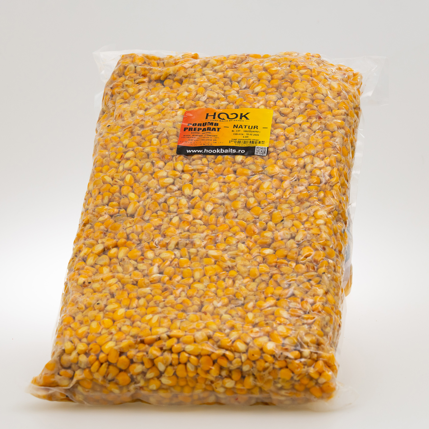 PORUMB PREPARAT HOOK BAITS - GARLIC, 5 KG - H3944