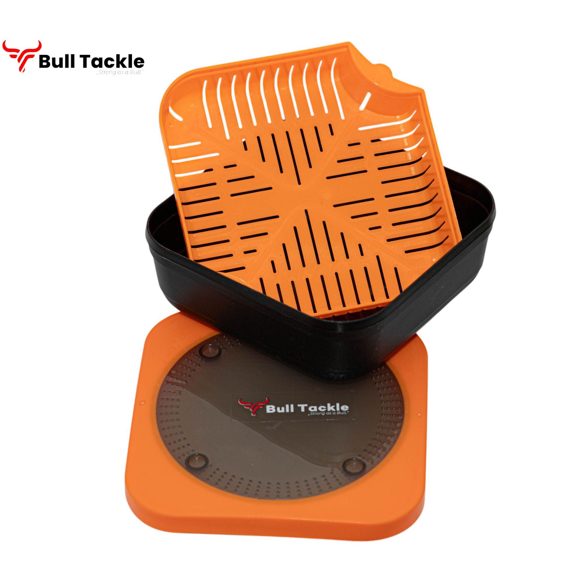 CUTIE MOMEALA CU SITA BULL TACKLE 1.3 L / PORTOCALIU-NEAGRA - BULL1113-1.3L