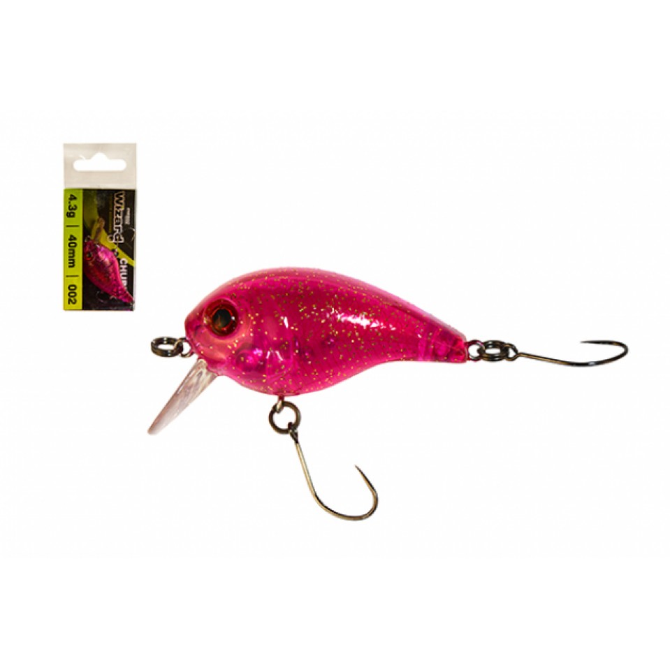 VOBLER WIZARD CHUBBY CRANK 4cm 4,3 g PINK - 82751102 VOBLER WIZARD CHUBBY CRANK 4cm 4,3 g PINK - 82751102