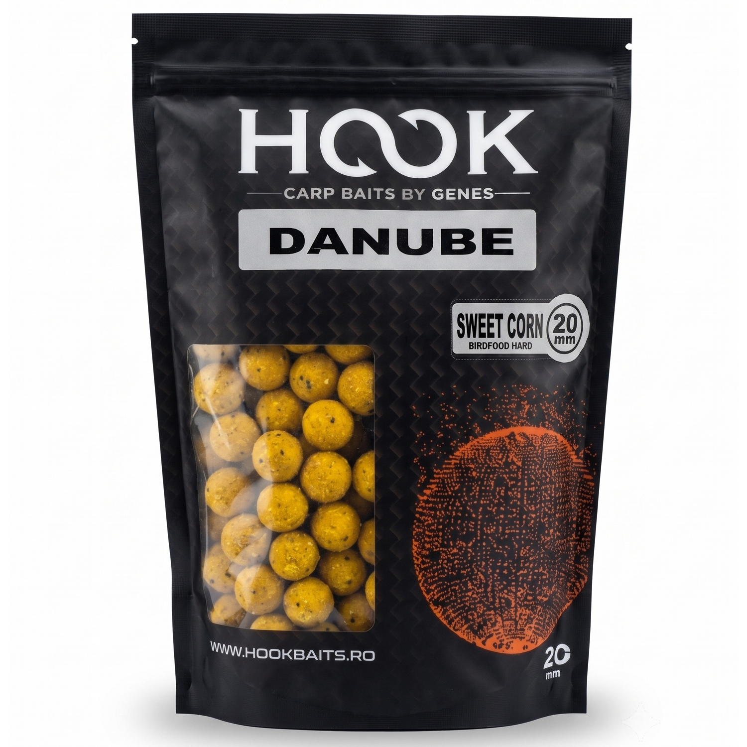 Boilies HOOK BAITS BF HARD - SWEET CORN, 24 MM, 1 KG - H4422