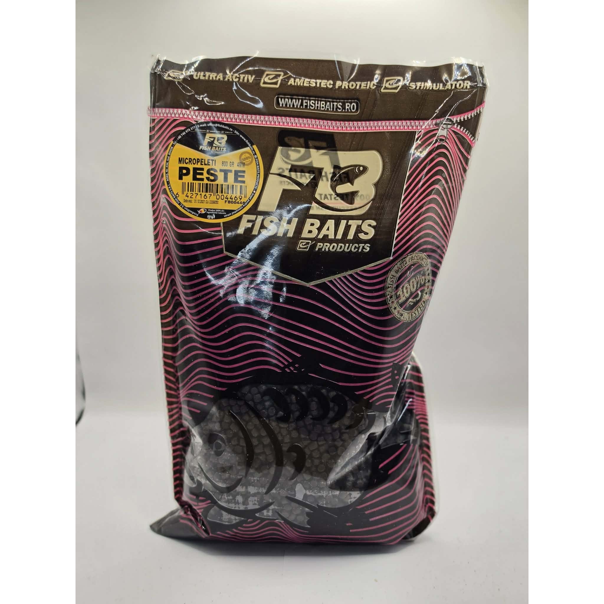 MICROPELETI FISH BAITS PESTE 4MM 800 GR - FB00446