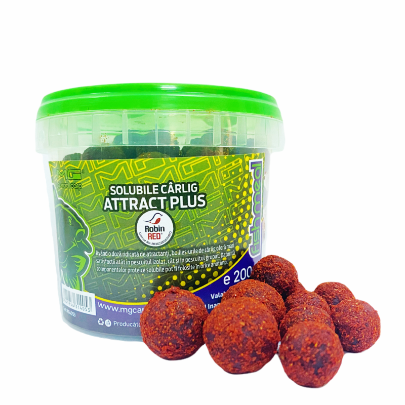 Boilies Solubil De Carlig MG Special Carp Attract Plus 15-20mm / 200gr - MG4053 Boilies Solubil De Carlig MG Special Carp Attract Plus 15-20mm / 200gr - MG4053