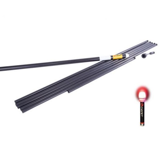 BALIZA CU CAP LUMINOS CYGNET MARKER POLE KIT 6.5M INC SPOT MARKER , CULOARE ROSIE - 610914 BALIZA CU CAP LUMINOS CYGNET MARKER POLE KIT 6.5M INC SPOT MARKER , CULOARE ROSIE - 610914