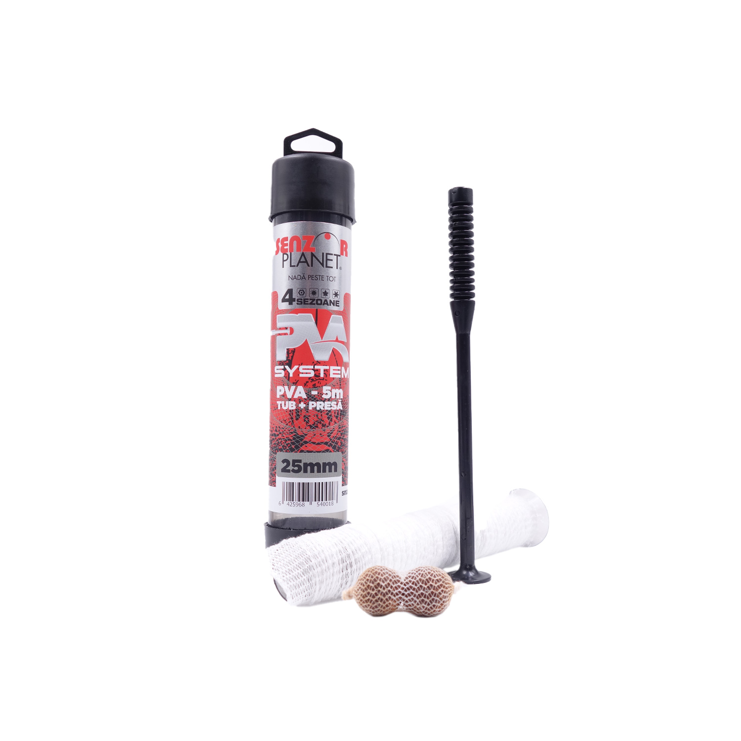 KIT PLASA SOLUBILA 25mm PVA SYSTEM + TIJA COMPRESIE 5m - SNZ99552 KIT PLASA SOLUBILA 25mm PVA SYSTEM + TIJA COMPRESIE 5m - SNZ99552