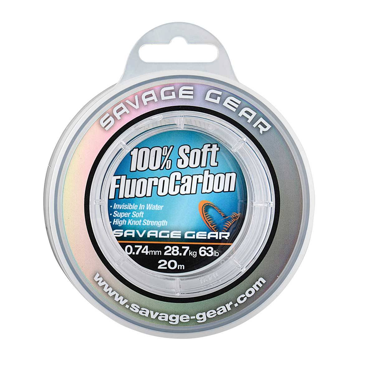 FIR SAVAGE SOFT FLUOROCARBON 017MM/2,1KG/50M - A.SG.54847 FIR SAVAGE SOFT FLUOROCARBON 017MM/2,1KG/50M - A.SG.54847