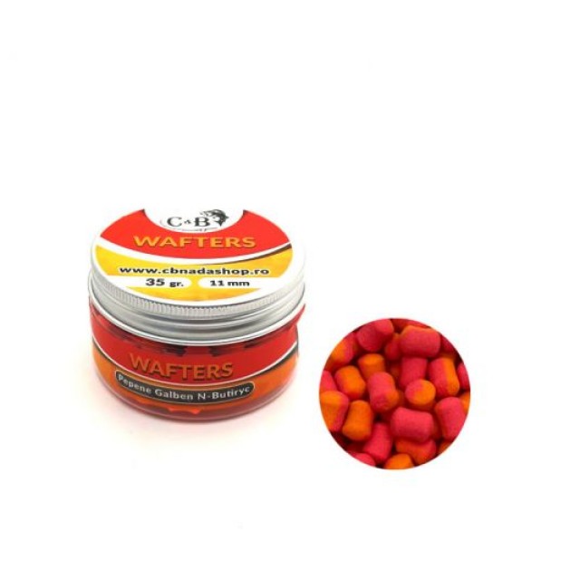 Wafters C&B Pepene Galben - N butiryc 11mm / 35g - CB057 Wafters C&B Pepene Galben - N butiryc 11mm / 35g - CB057