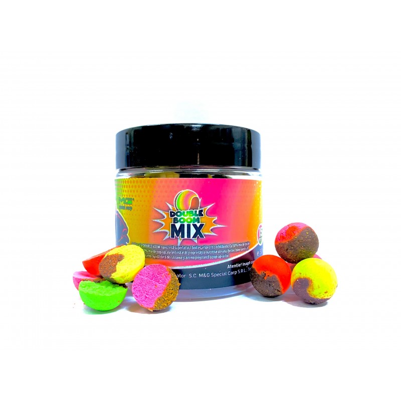 Boilies Critic Echilibrat MG Special Carp Double Boom Mix 15mm / 50gr - MG1922 Boilies Critic Echilibrat MG Special Carp Double Boom Mix 15mm / 50gr - MG1922