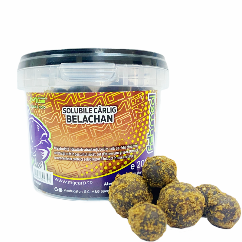 Boilies Solubil De Carlig MG Special Carp Belachan 15-20mm / 200gr - MG4757 Boilies Solubil De Carlig MG Special Carp Belachan 15-20mm / 200gr - MG4757