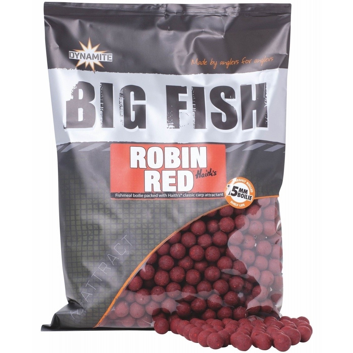 BOILIES DYNAMITE BAITS ROBIN RED 15MM / 5KG - DY1539