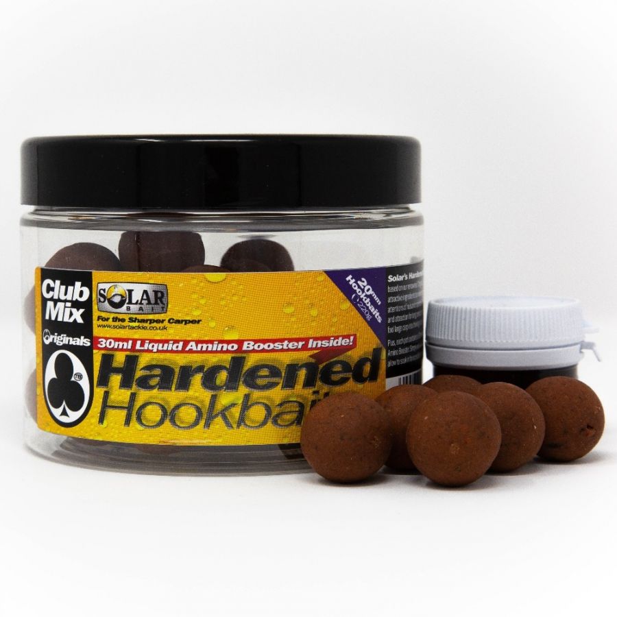 BOILIES SOLAR HARDENED HOOK BAITS (20MM / 220GR) + AMINO LIQUID(30ML) CLUB MIX - CHB20 BOILIES SOLAR HARDENED HOOK BAITS (20MM / 220GR) + AMINO LIQUID(30ML) CLUB MIX - CHB20