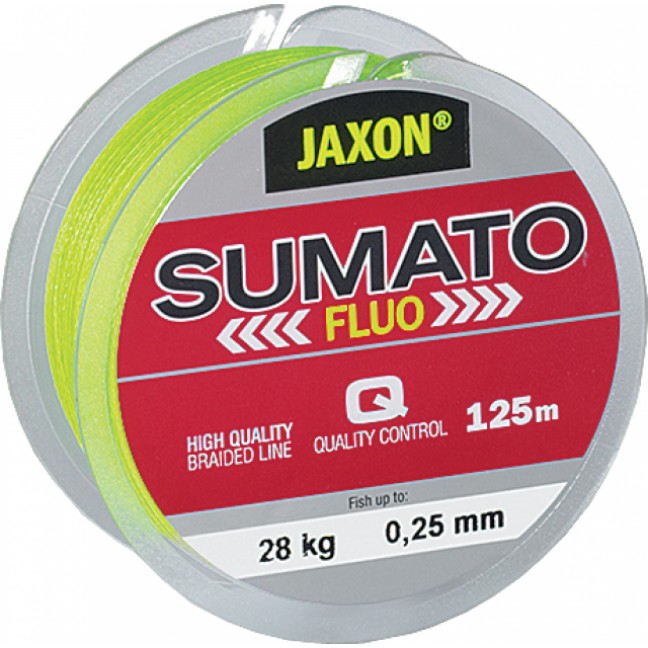 FIR TEXTIL JAXON SUMATO FLUO 125m 0.10mm - ZJ-RAF010G