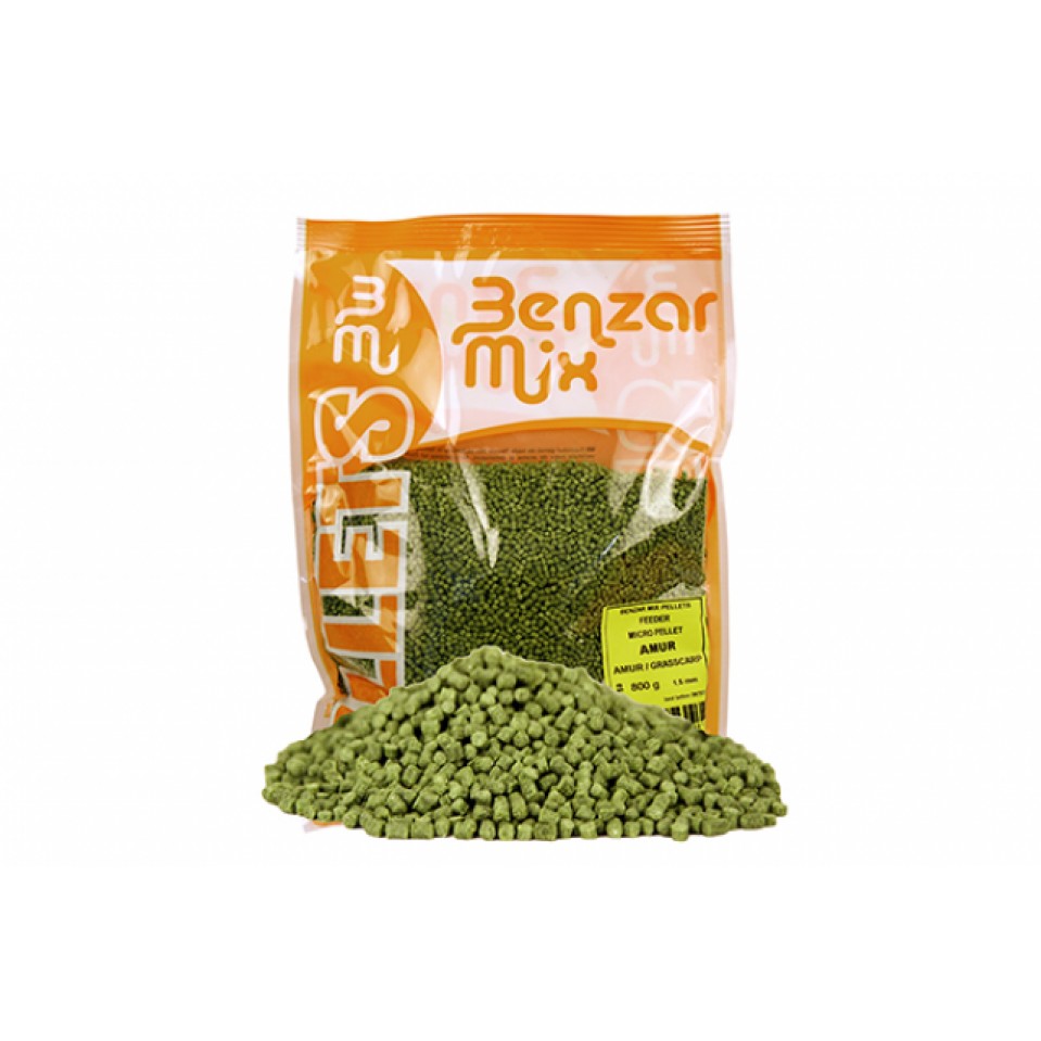 MICROPELETE BENZAR MIX FEEDER 1.5 MM, 800 GR - AMUR - 98066159