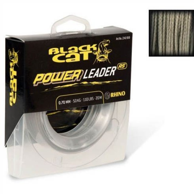 Fir Black Cat Power Leader 0.70mm 20m - 6222342050