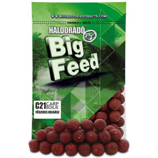 Boilies Haldorado Big Feed - C21 Boilie - Carnati Condimentat - HBFC21B-FS800