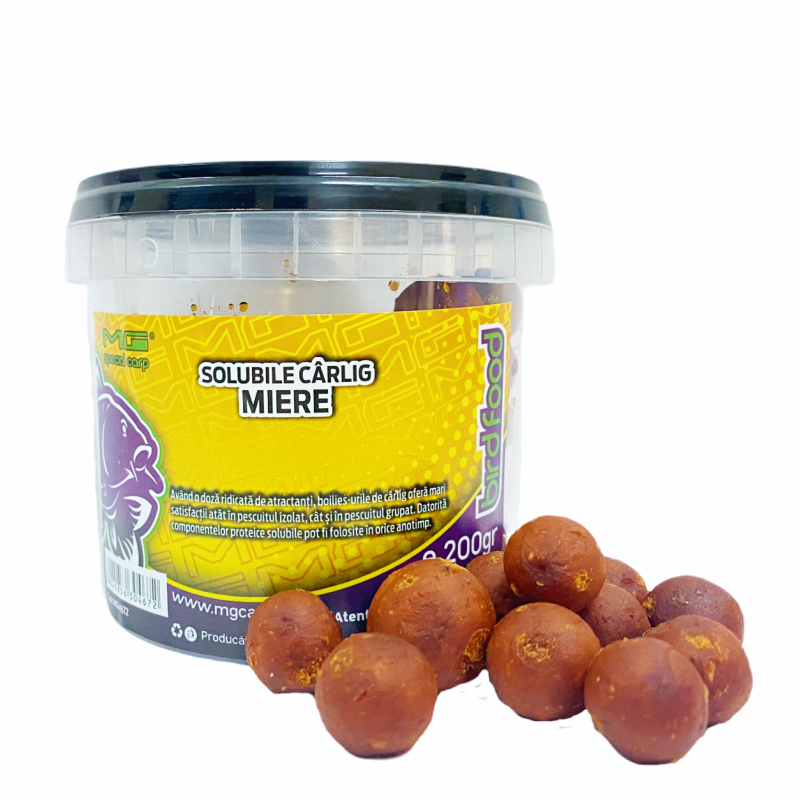 Boilies Solubil De Carlig MG Special Carp Miere 15-20mm / 200gr - MG4672 Boilies Solubil De Carlig MG Special Carp Miere 15-20mm / 200gr - MG4672