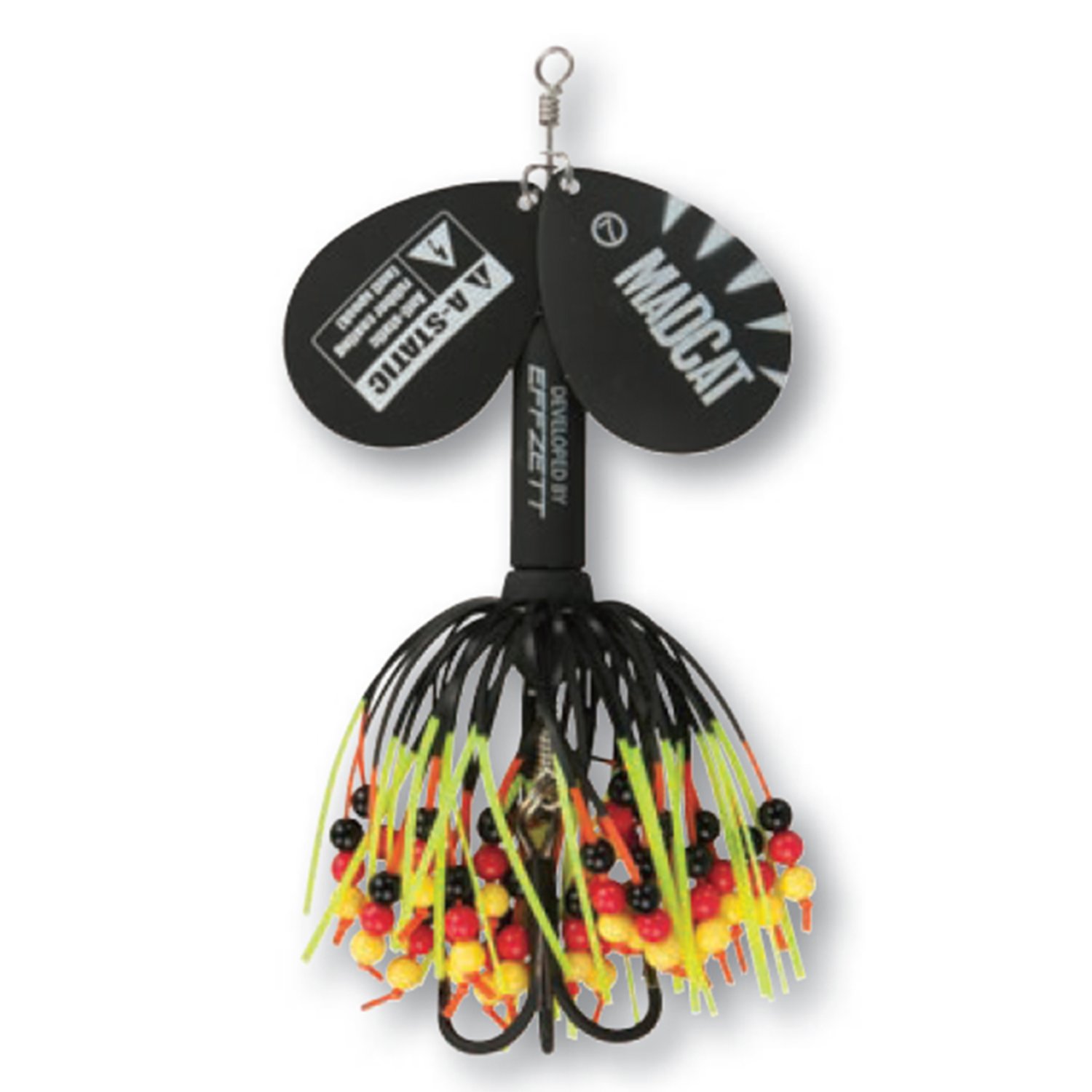 Madcat A-Static Rattlin Teaser Spinners 75gr Black - 80952433 Madcat A-Static Rattlin Teaser Spinners 75gr Black - 80952433