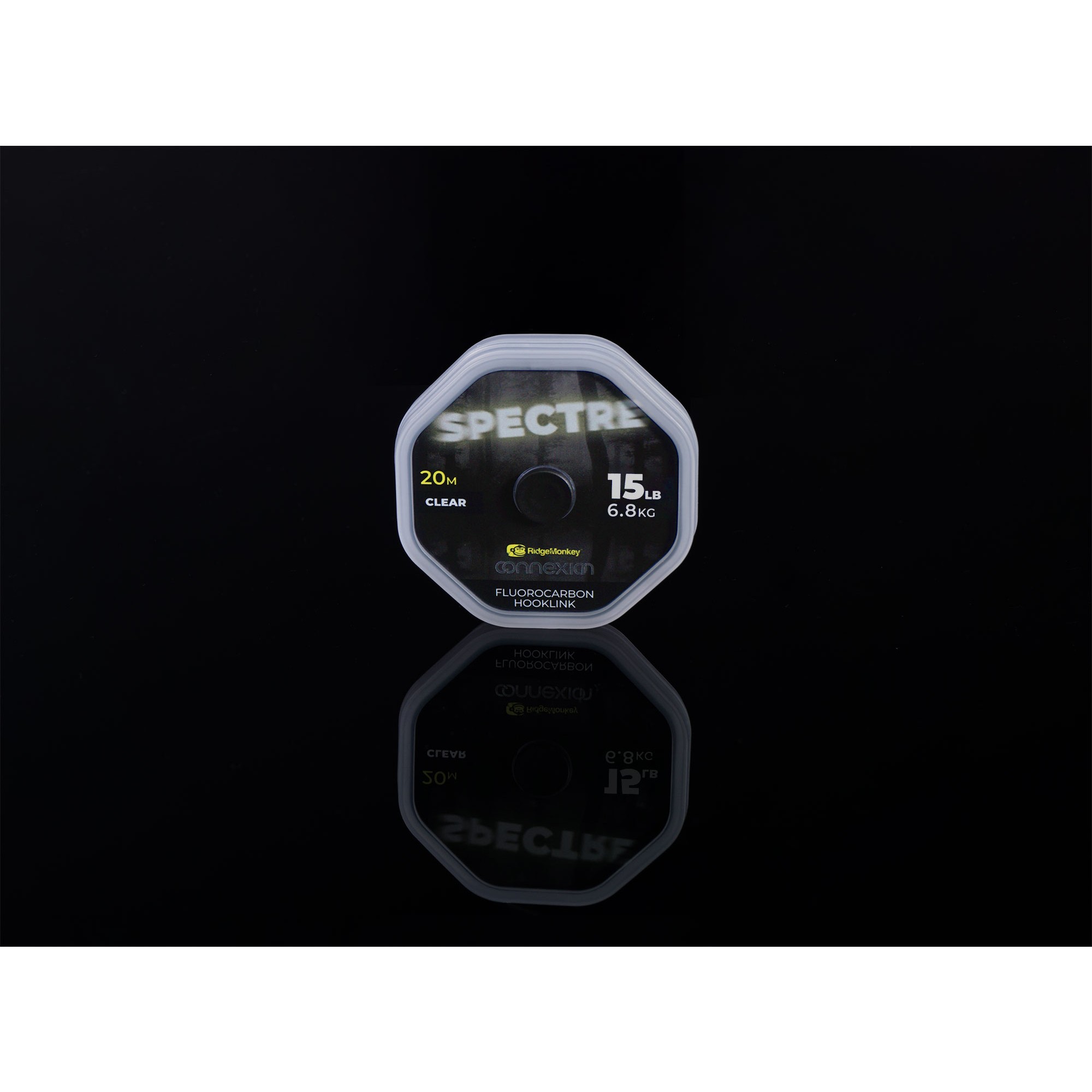 Fir Fluorocarbon RidgeMonkey Spectre hooklink 20m 15lb (6.8kg) transparent - RMT327 Fir Fluorocarbon RidgeMonkey Spectre hooklink 20m 15lb (6.8kg) transparent - RMT327