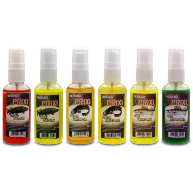 Spray Atractant Haldorado PRIXI- MIX-6 / 6 arome in cutie - PR-6X Spray Atractant Haldorado PRIXI- MIX-6 / 6 arome in cutie - PR-6X