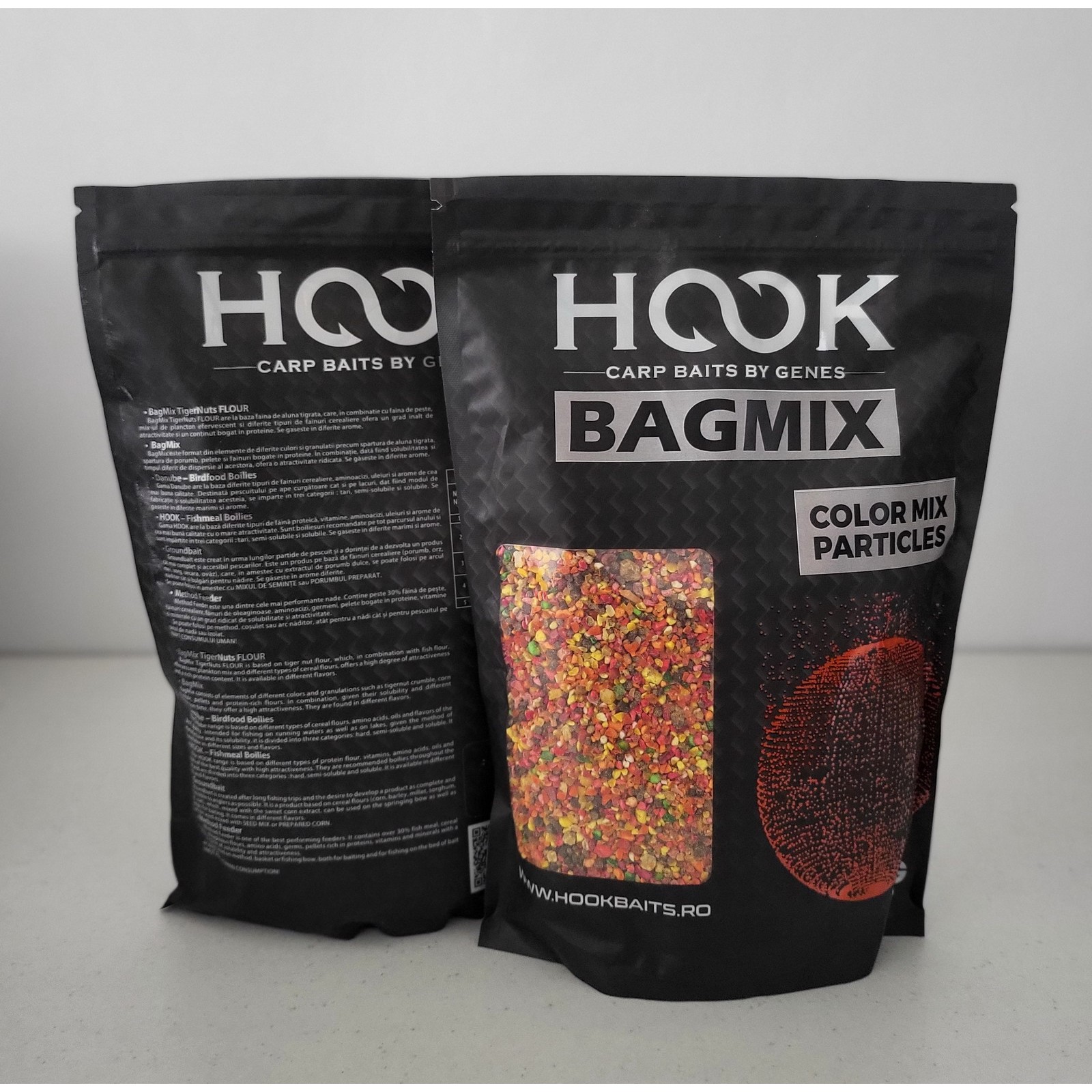 BAGMIX HOOK BAITS - COLOR MIX PARTICLES, 1 KG - H3920
