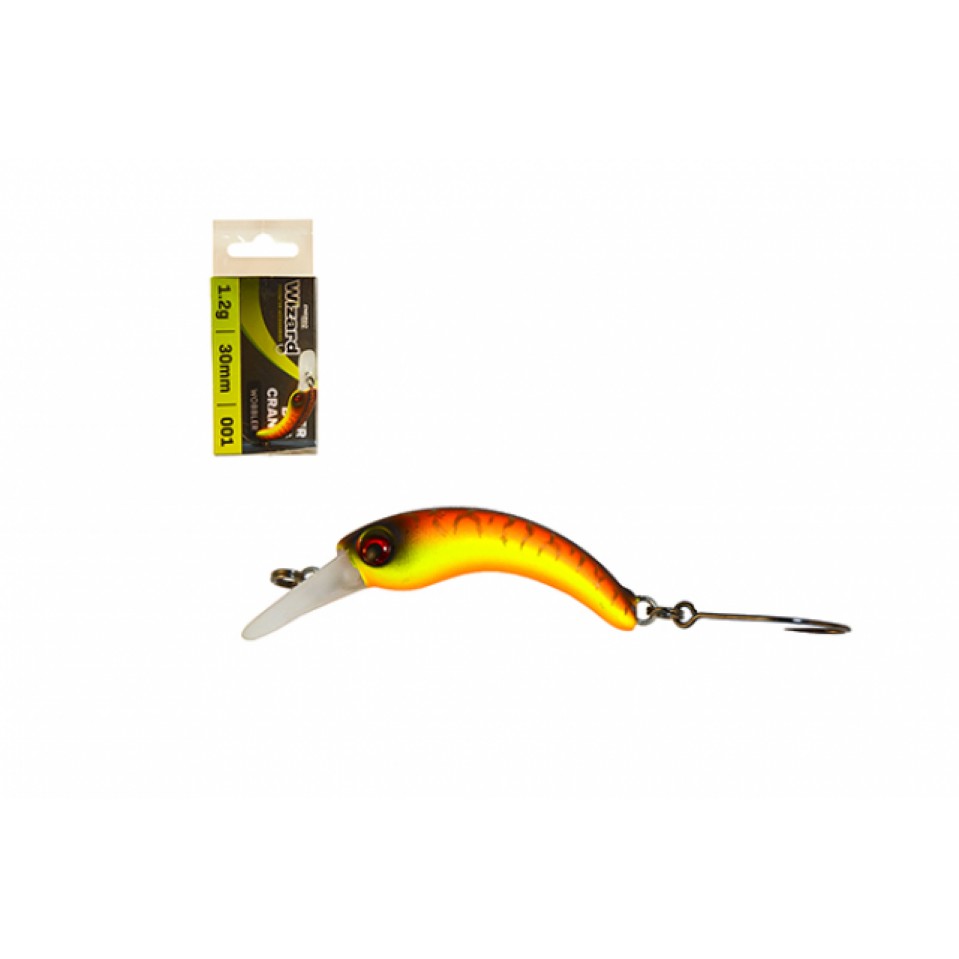 VOBLER WIZARD VIPER BUG CRANK 3 CM, 1,2 GR, COL: 001 - 82751401