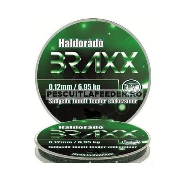 FIR TEXTIL HALDORADO BRAXX PRO PENTRU INAINTAS 0,16mm / 10m - 10,62 kg - BRPRO-16 FIR TEXTIL HALDORADO BRAXX PRO PENTRU INAINTAS 0,16mm / 10m - 10,62 kg - BRPRO-16
