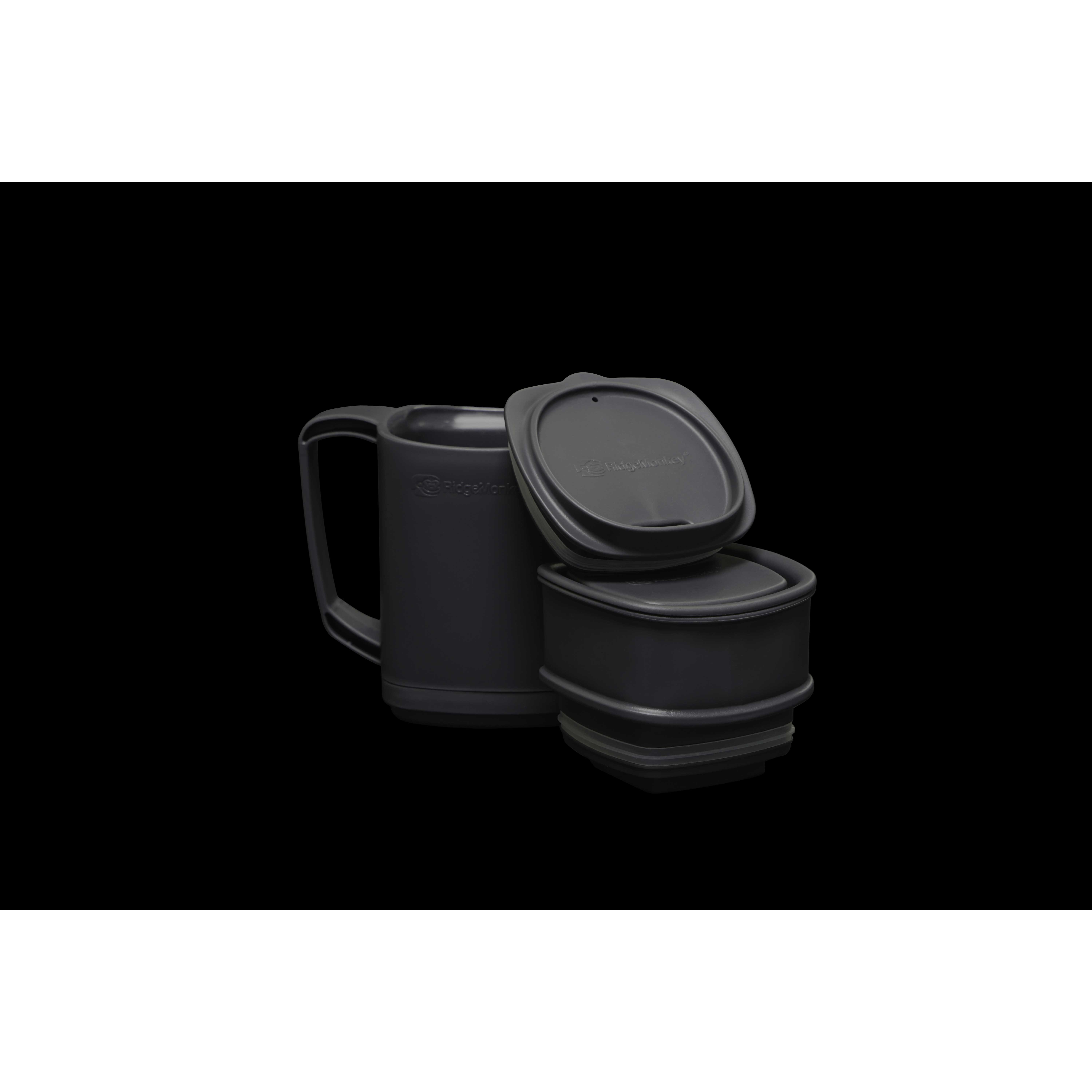 Cana RidgeMonkey Thermo Mug Dlx Brew Set Grey - RM550