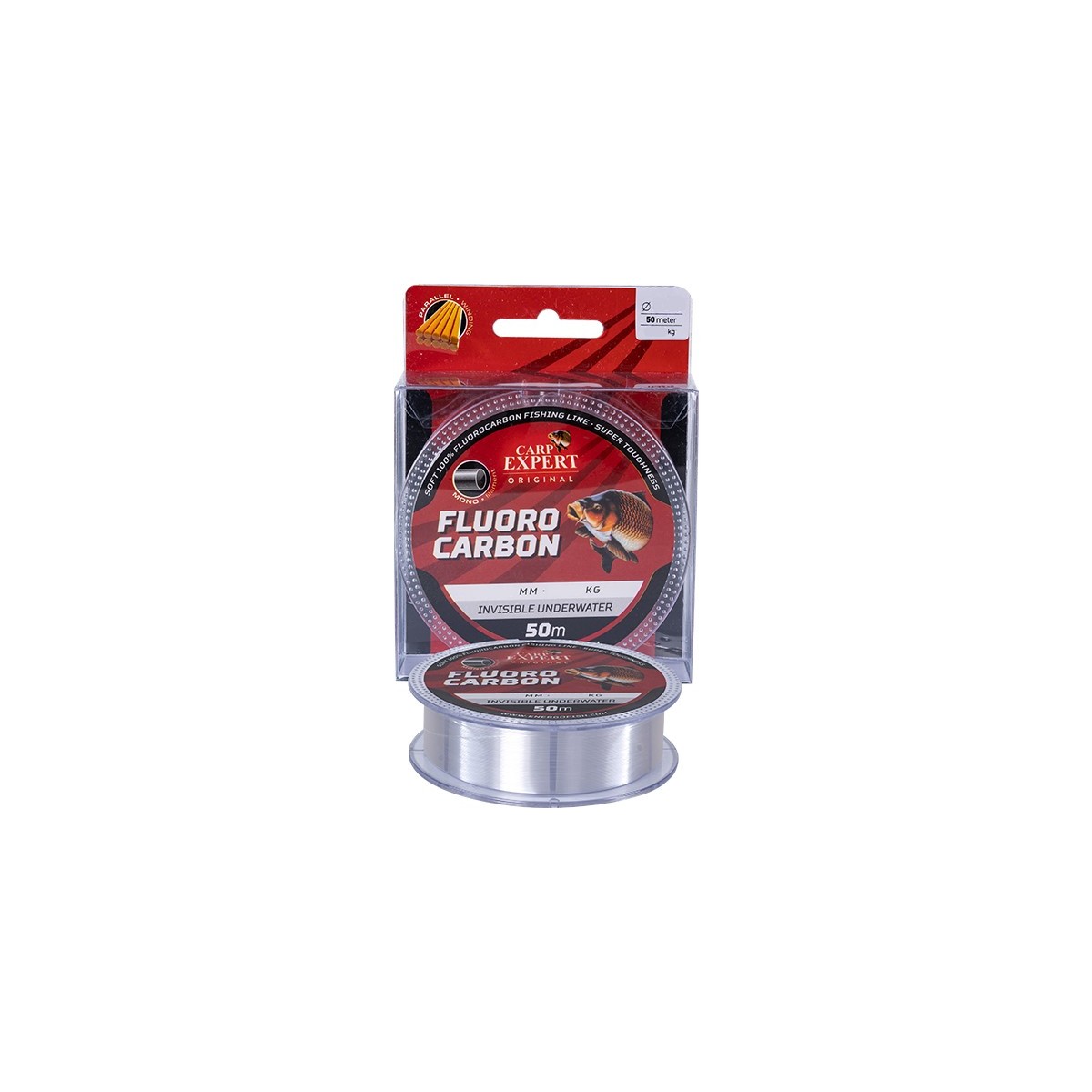 FIR CARP EXPERT FLUOROCARBON 0,35 50M 15,53 TRANSPARENT - 30025035 FIR CARP EXPERT FLUOROCARBON 0,35 50M 15,53 TRANSPARENT - 30025035