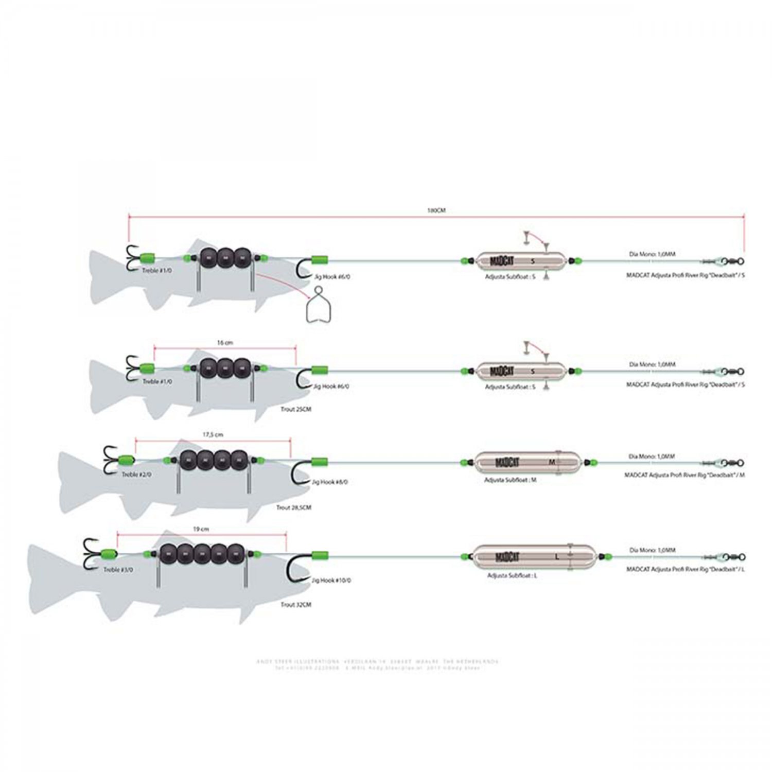 Rig Somn Madcat 8/0 Screaming Basic River Rigs Worm Squid M - 12043156662 Rig Somn Madcat 8/0 Screaming Basic River Rigs Worm Squid M - 12043156662