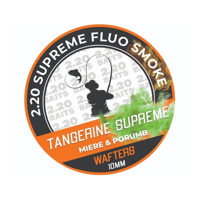 WAFTER 2.20BAITS SUPREME TANGERINE FLUO SMOKE MIERE-PORUMB,10MM,50ML - BAITS034 WAFTER 2.20BAITS SUPREME TANGERINE FLUO SMOKE MIERE-PORUMB,10MM,50ML - BAITS034