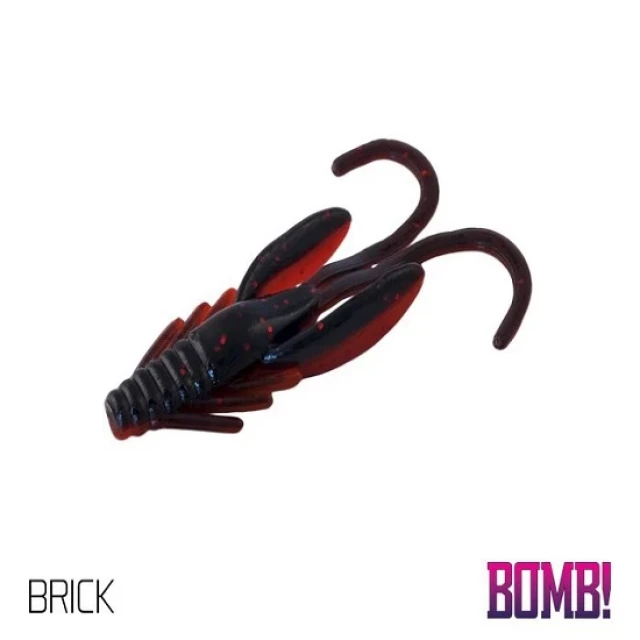 Naluca Soft Dephin BOMB! Nympha / 10buc, 2,5cm/BRICK - 690040301 Naluca Soft Dephin BOMB! Nympha / 10buc, 2,5cm/BRICK - 690040301