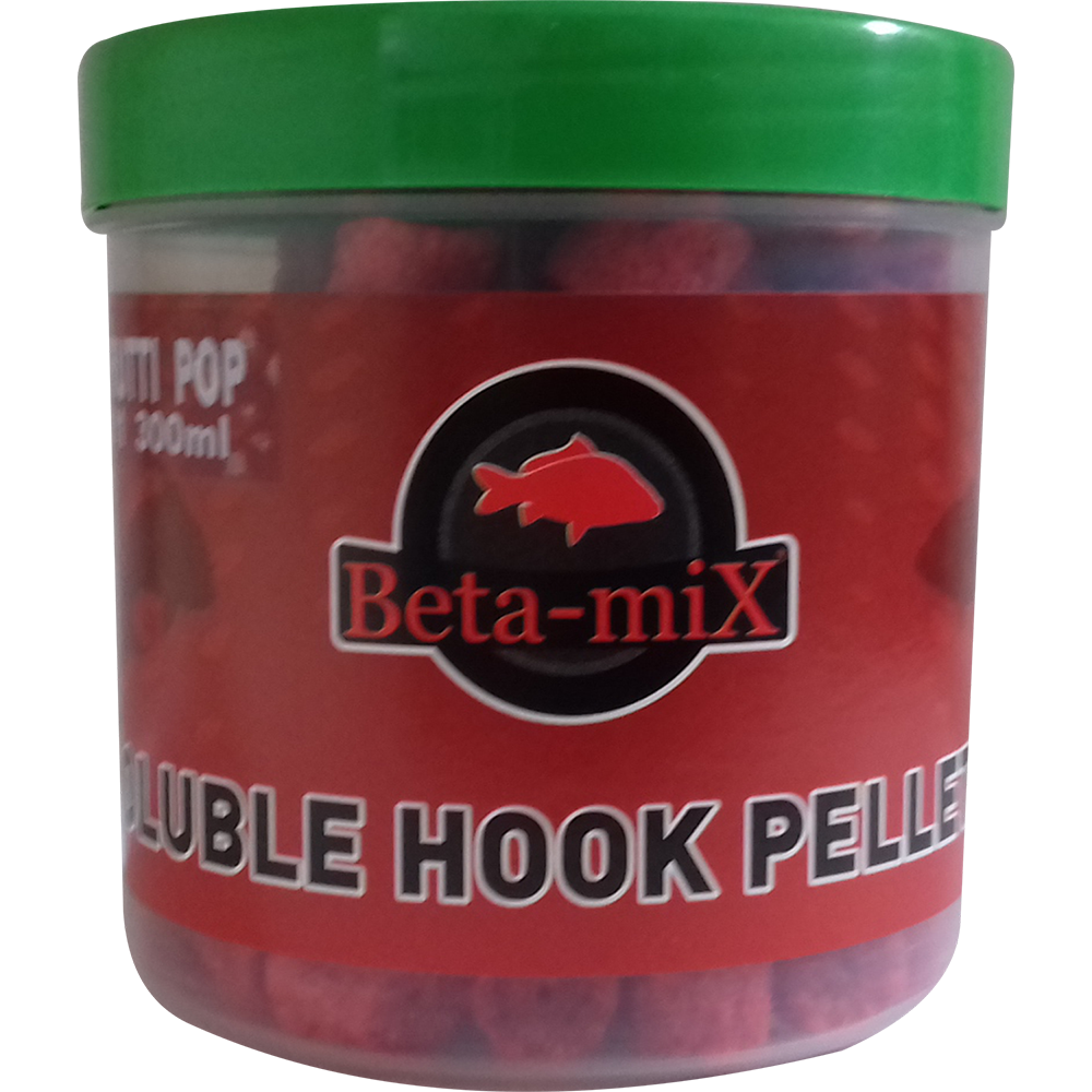 PELETI BETAMIX SOLUBILI PENTRU CARLIG POP UP TUTTI FRUTTI 12MM 300ML - BM211N PELETI BETAMIX SOLUBILI PENTRU CARLIG POP UP TUTTI FRUTTI 12MM 300ML - BM211N