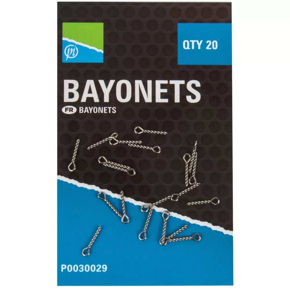 Spin Preston Baits Bayonets 20buc / Set - P0030029