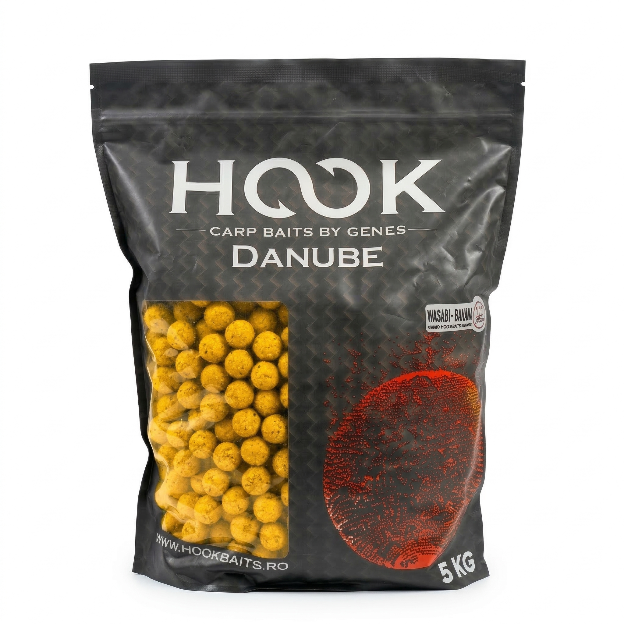 BOILIES HOOK BAITS BF SEMISOLUBIL - WASABI & BANANA, 20 MM, 5 KG - H4873