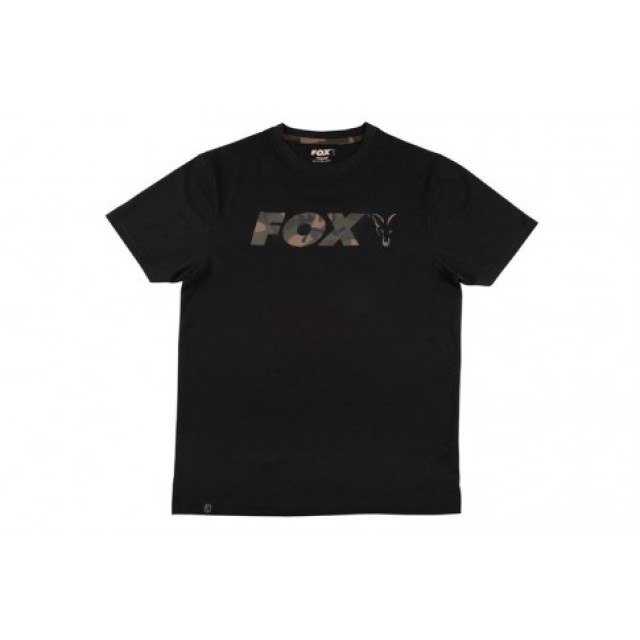 TRICOU FOX BLACK / CAMO , MARIMEA XL - CFX022