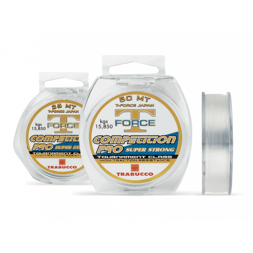 Fir Monofilament Trabucco T-Force Competition Strong 0,18/25M - 052-65-180
