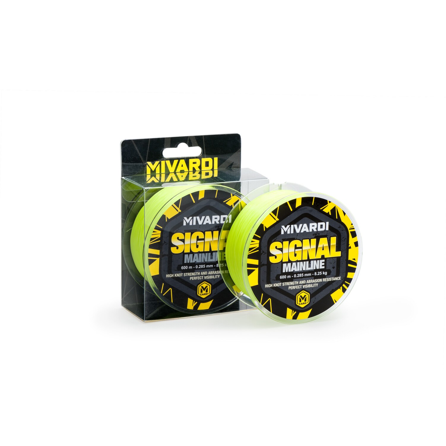 MONOFILAMENT SIGNAL FLUO GALBEN  0.255 MM, 1200 M/ 6,15 KG - MIV-LSM12025