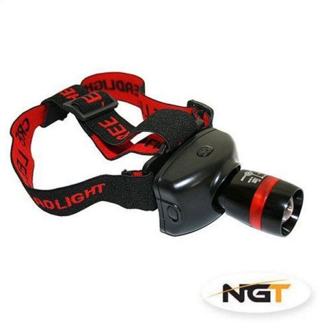 NGT Lanterna Frontala Q5-300 Lumen / 170 m x 3 AAA - NGT-FTL-CREE-Q5