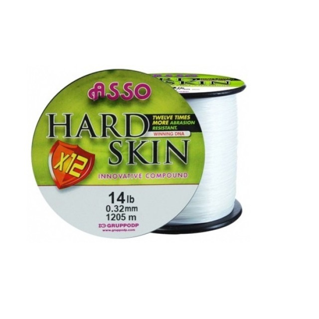 ASSO HARD SKIN - Solid White 0.22mm 7 Lb ~ 2400m - 607080040