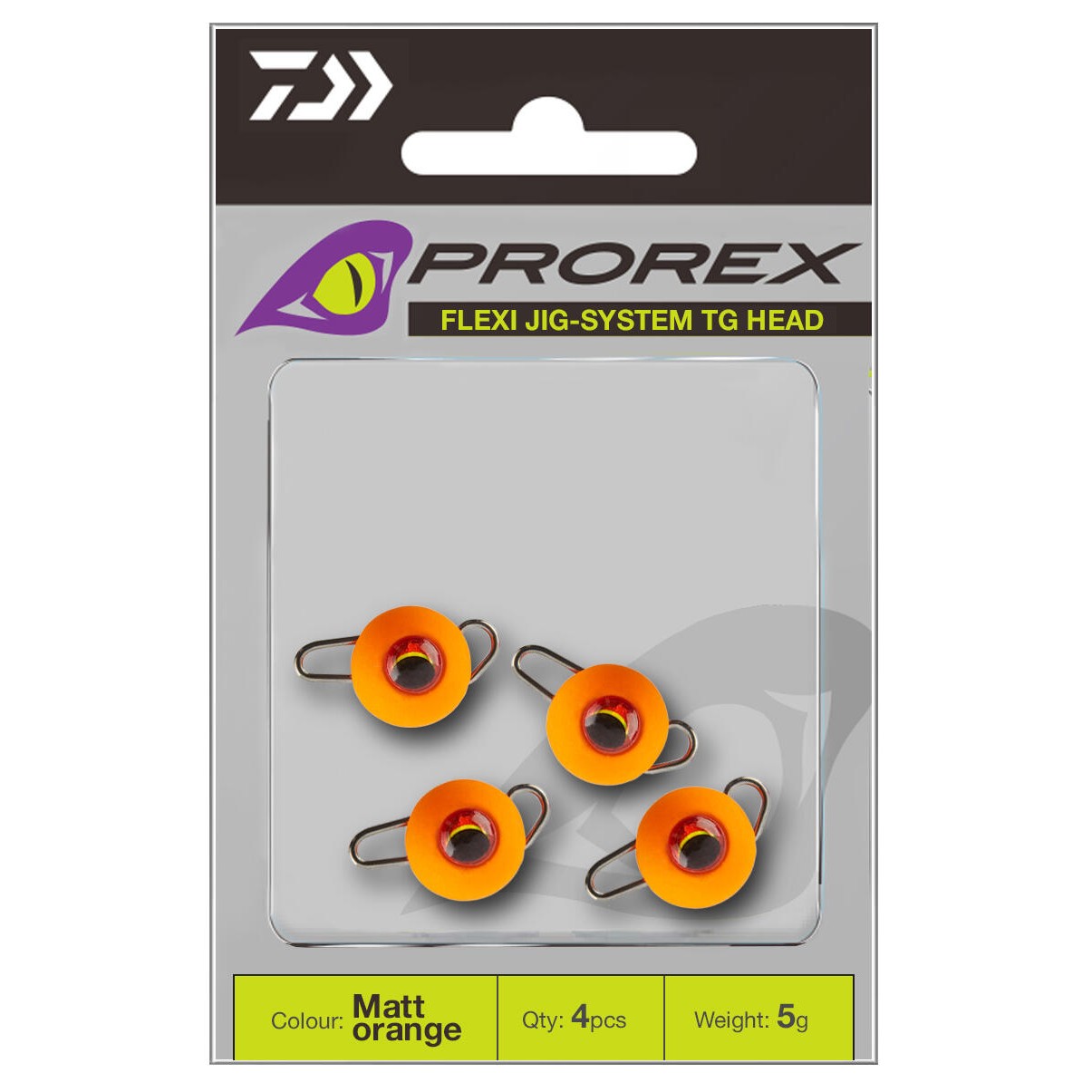 DAIWA JIG PROREX FLEXI JIG-SYSTEM TG HEAD 7G/3BUC/PL - F2.15412.207 DAIWA JIG PROREX FLEXI JIG-SYSTEM TG HEAD 7G/3BUC/PL - F2.15412.207