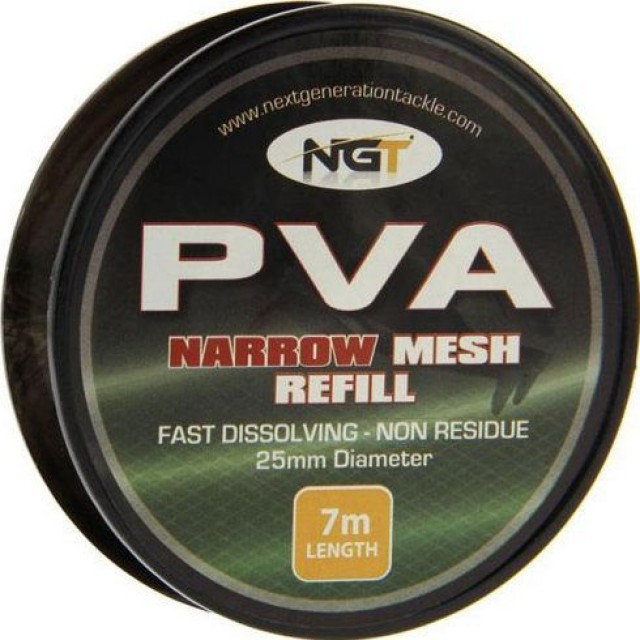 NGT PVA Refill - Rezerva Pva mesh 7 m x 25 mm - NGT-FPVA-REFILL-N-7M