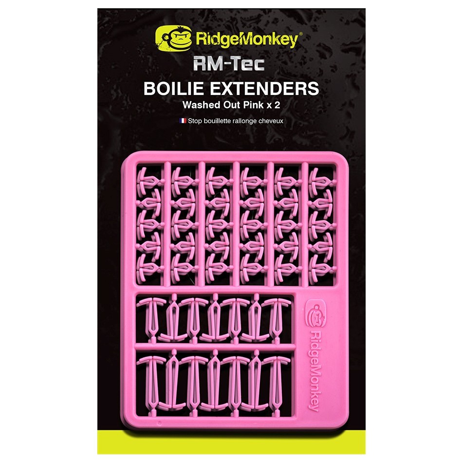 Stopper RidgeMonkey RM-Tec Boilie Hair Extenders Washed-Out Pink - RMT083 Stopper RidgeMonkey RM-Tec Boilie Hair Extenders Washed-Out Pink - RMT083