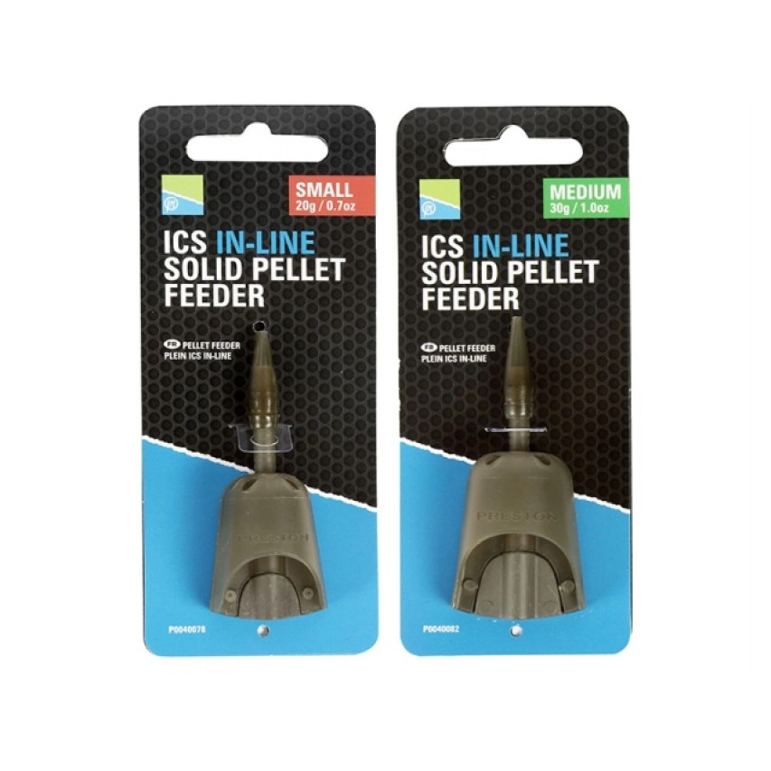 Momitor Preston ICS In-line Solid Pellet Feeder Small 30gr - P0040079 Momitor Preston ICS In-line Solid Pellet Feeder Small 30gr - P0040079