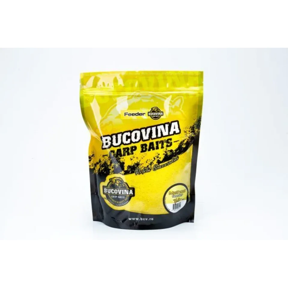 NADA BUCOVINA BAITS METHOD FEEDER YELLOW, 800G - BC053