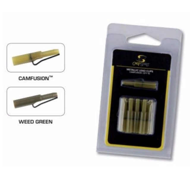 Clips metalic pentru plumb weed green  (10buc) - ACS010363