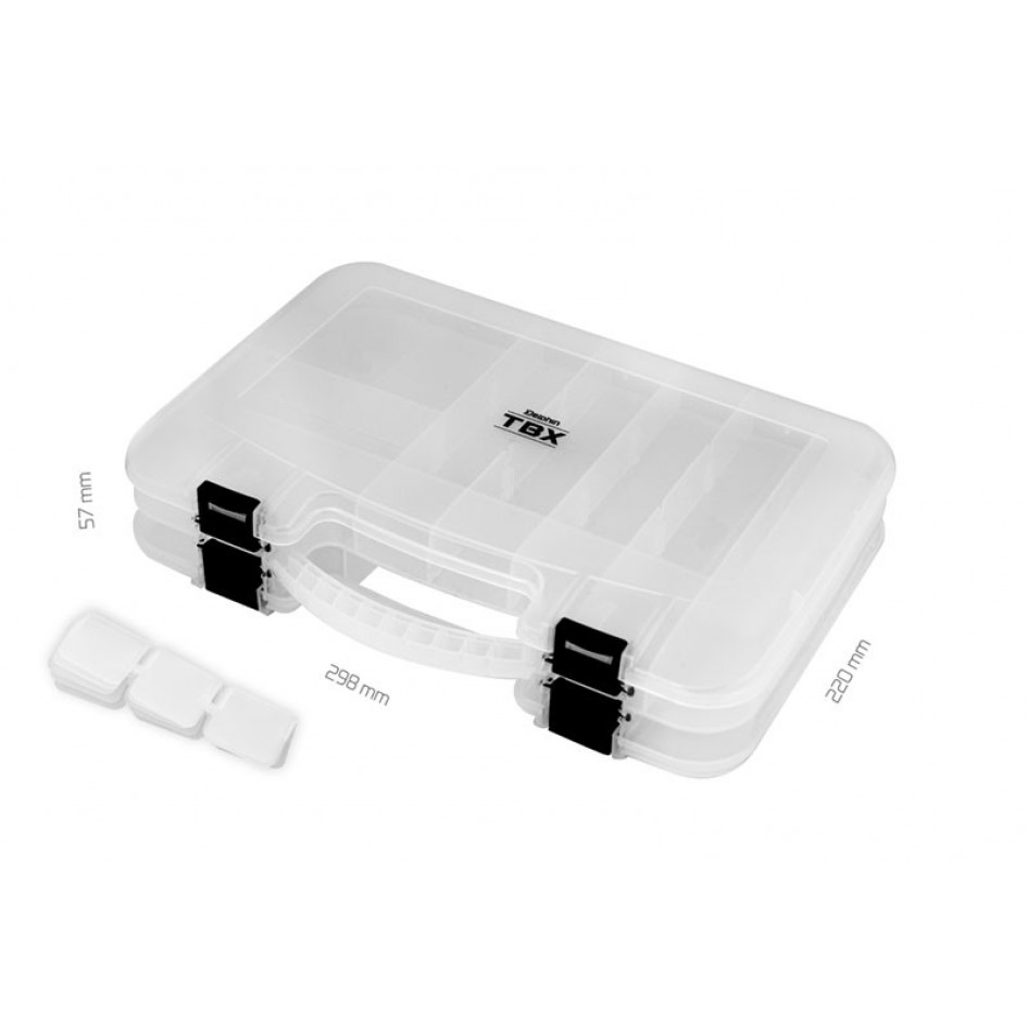 CUTIE DUBLA PENTRU ACCESORII DELPHIN TBX DUO 298-12P CLIP, 29.8X22X5.7CM - 101000507 CUTIE DUBLA PENTRU ACCESORII DELPHIN TBX DUO 298-12P CLIP, 29.8X22X5.7CM - 101000507